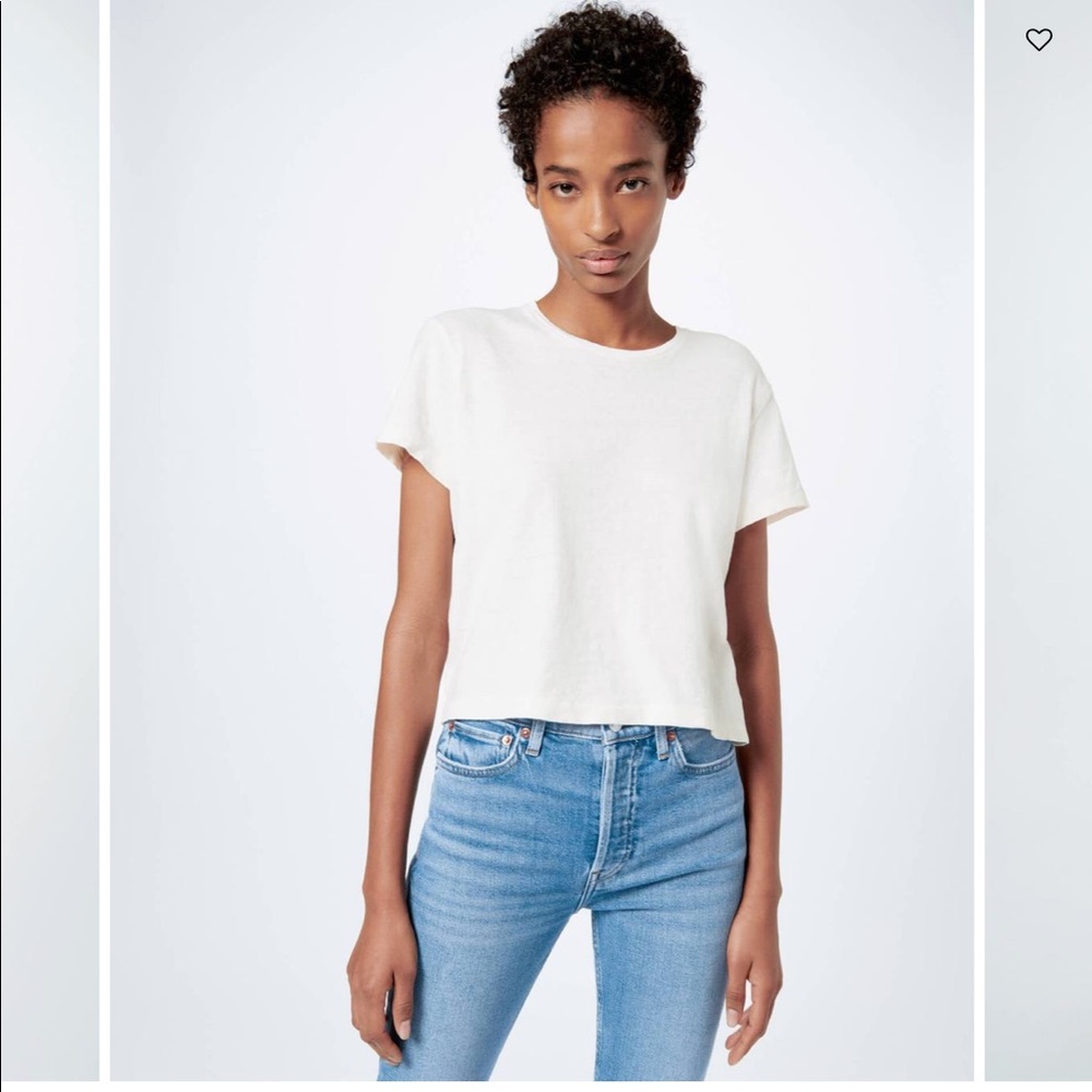 REDONE x Hanes Heritage Cotton 1950s Boxy Tee